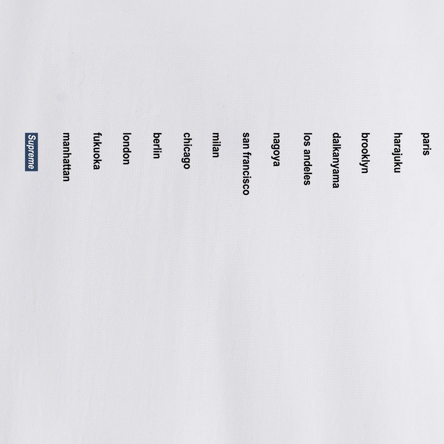 Supreme Tee S155